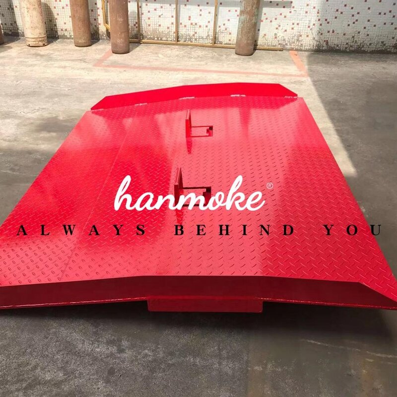 Hydraulic Dock Leveler - 6500kg Capacity Dock Plate for Forklift Truck