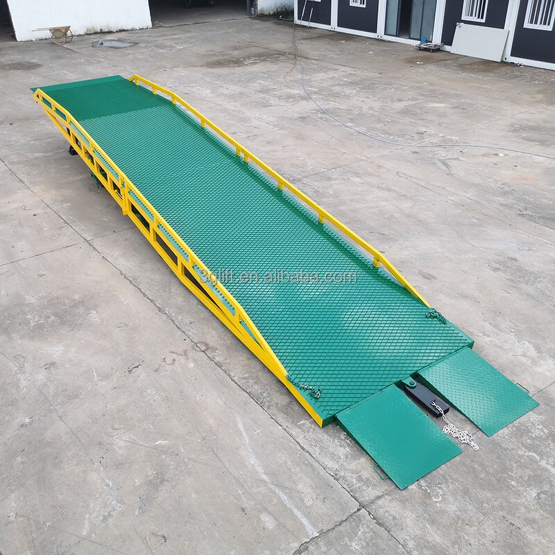 Hydraulic Mobile Dock Ramp - 10-16ton Container Loading Unloading Truck Load