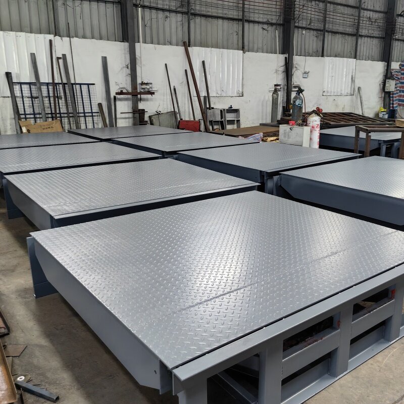 Manual Loading Dock Leveler - Mechanical Hydraulic 10 Tons Warehouse Edge for Truck