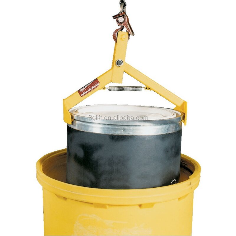 Manual Oil Drum Lifter - 350kg Steel Hoist Manufacturer
