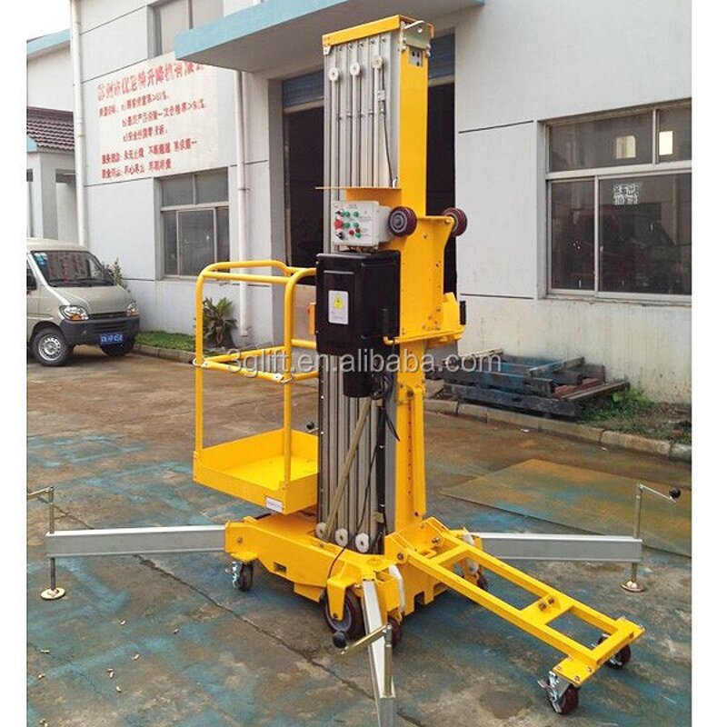 Aluminum Mobile Electric Man Lift - Similar to Genie AWP Series