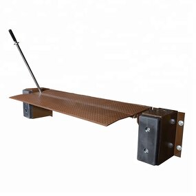 Edge of Dock Leveler - 6-15Ton Capacity Manual Hydraulic Type for Small Edge