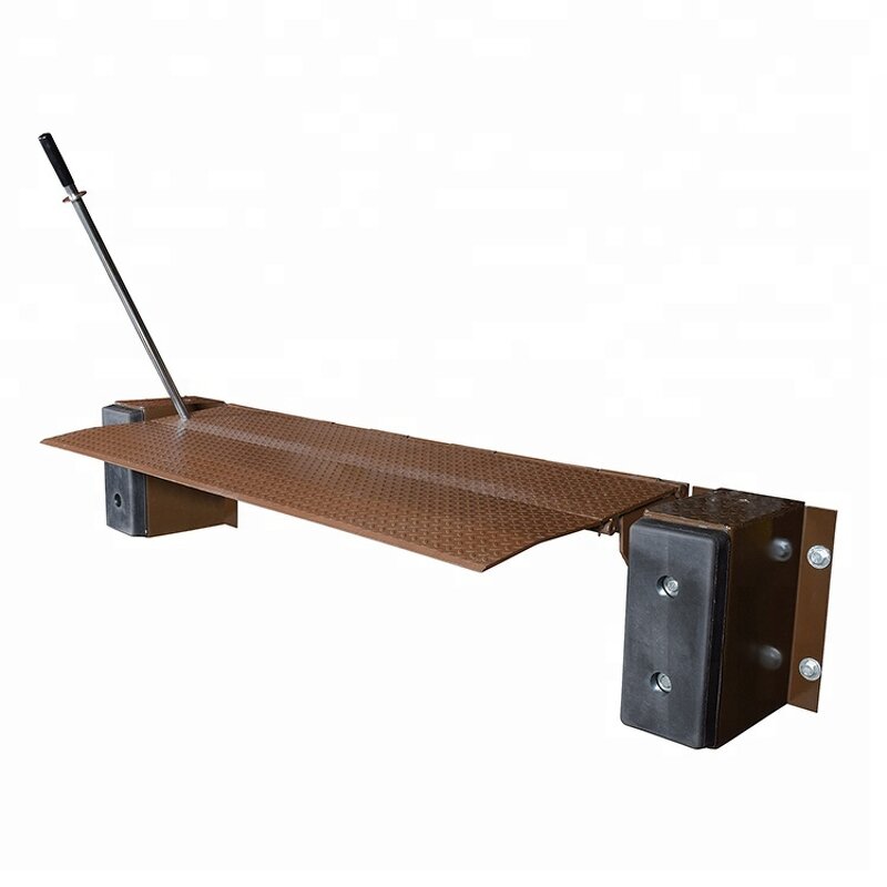 Edge of Dock Leveler - 6-15Ton Capacity Manual Hydraulic Type for Small Edge