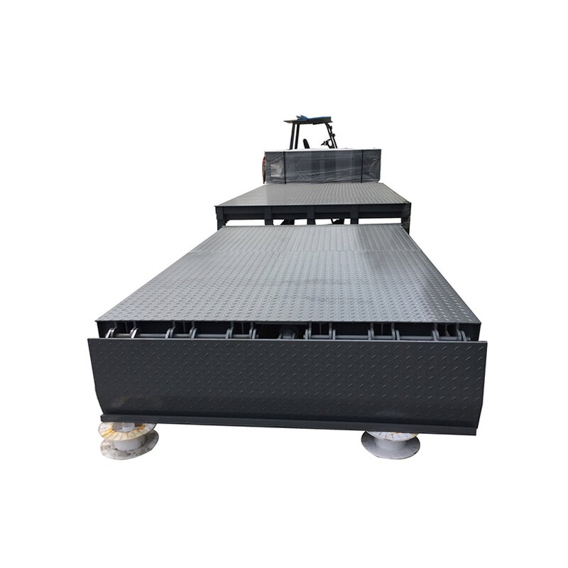Stationary Hydraulic Dock Leveler - for Container Loading 16mm Thickness Swing Lip