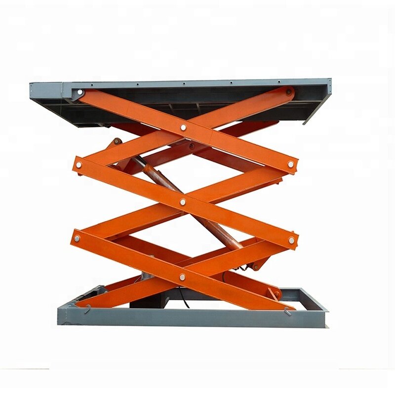 Stationary Scissor Lift Platform - Loading Dock with Customized Design Good Performance