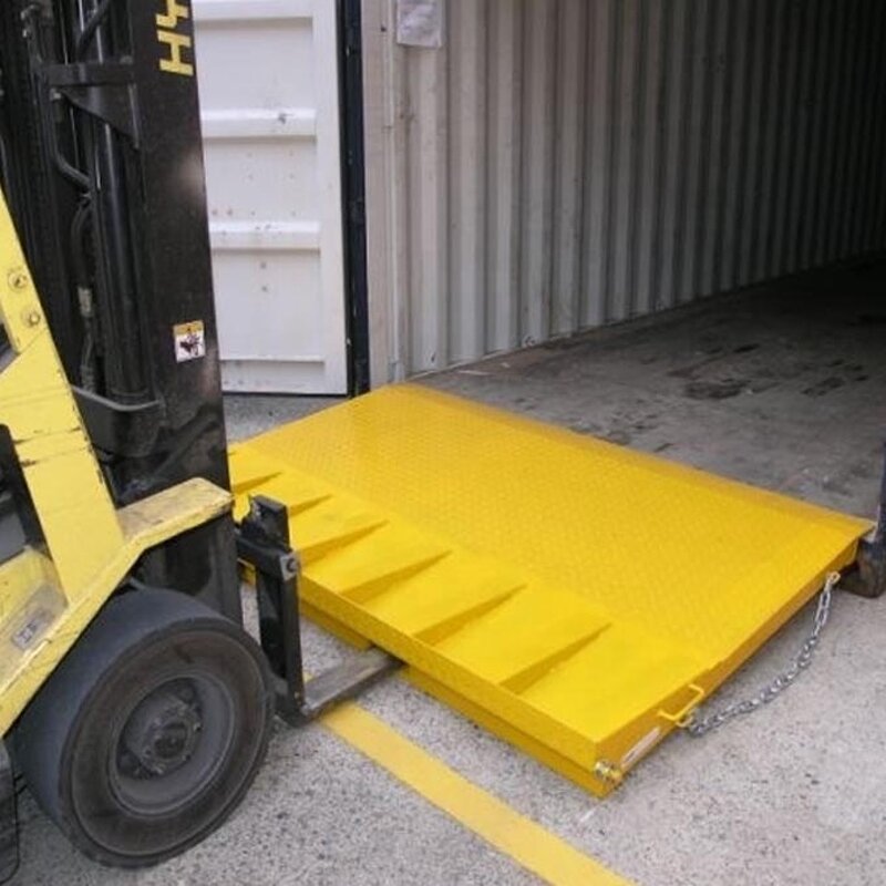 Steel Dock Board - Heavy Duty for Loading and Unloading Capabilities