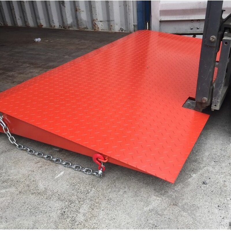 Steel Dock Board - Heavy Duty for Loading and Unloading Capabilities