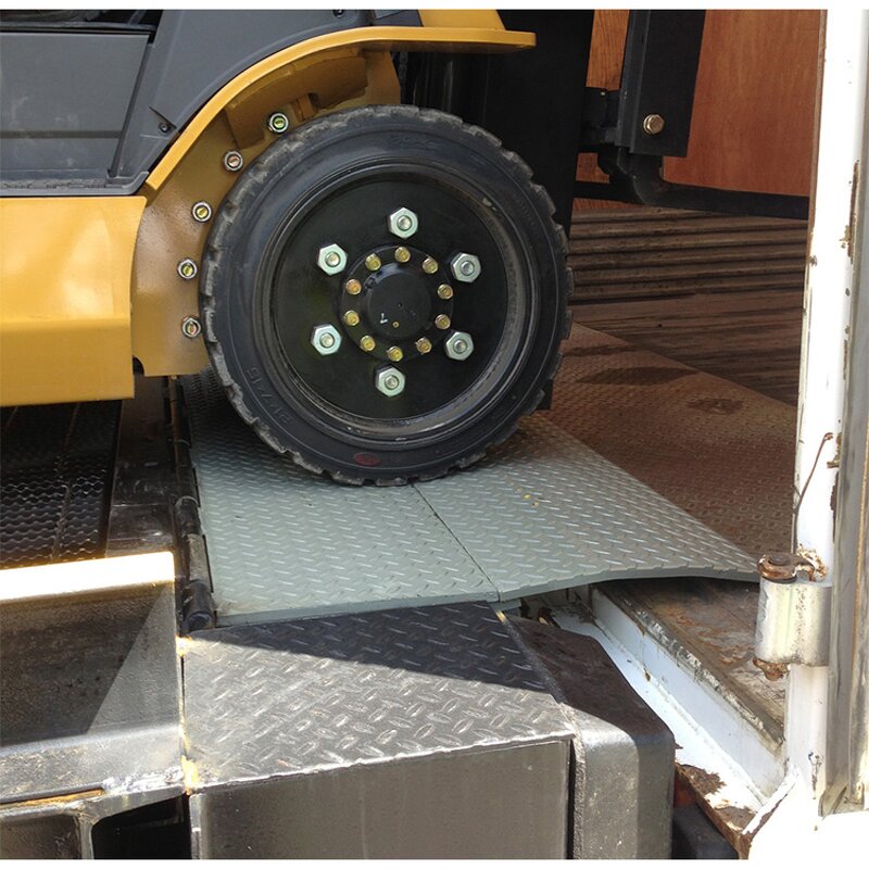 Edge Dock Leveler - Adjustable Stationary Mechanical Small Dock Spring Leveller