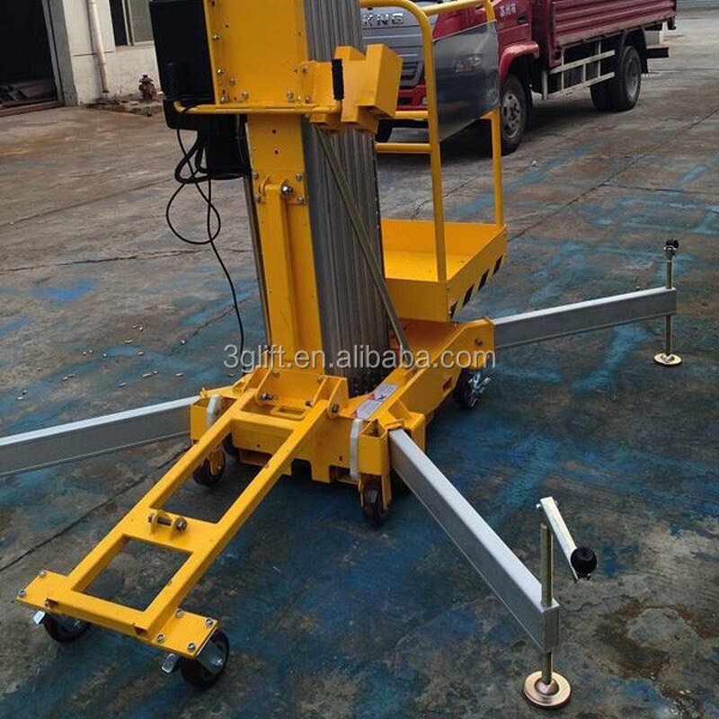 Aluminum Mobile Electric Man Lift - Similar to Genie AWP Series