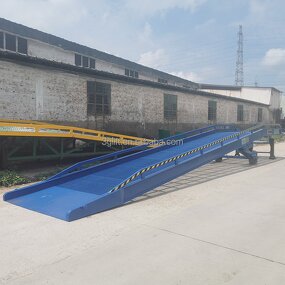 Movable Loading Ramp Equipment - 6-15t Hydraulic for Cargo with Forklift