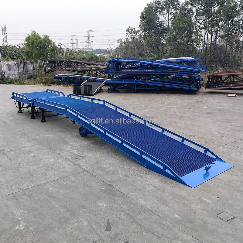Hydraulic Mobile Loading Ramp - Steel Yard for Motorcycle Vehicle Container