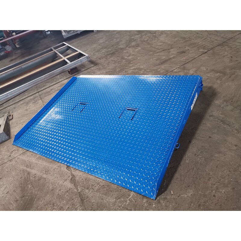 Forklift Container Ramp - Economy-Series 8Ton Steel Dock Plate Ground Level