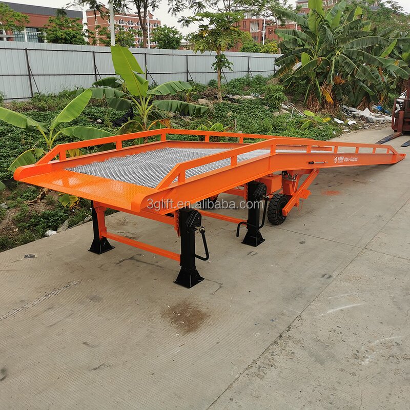 Mobile Hydraulic Yard Ramp - CE Certificate 4 Ton to 15 Ton for Container Sale