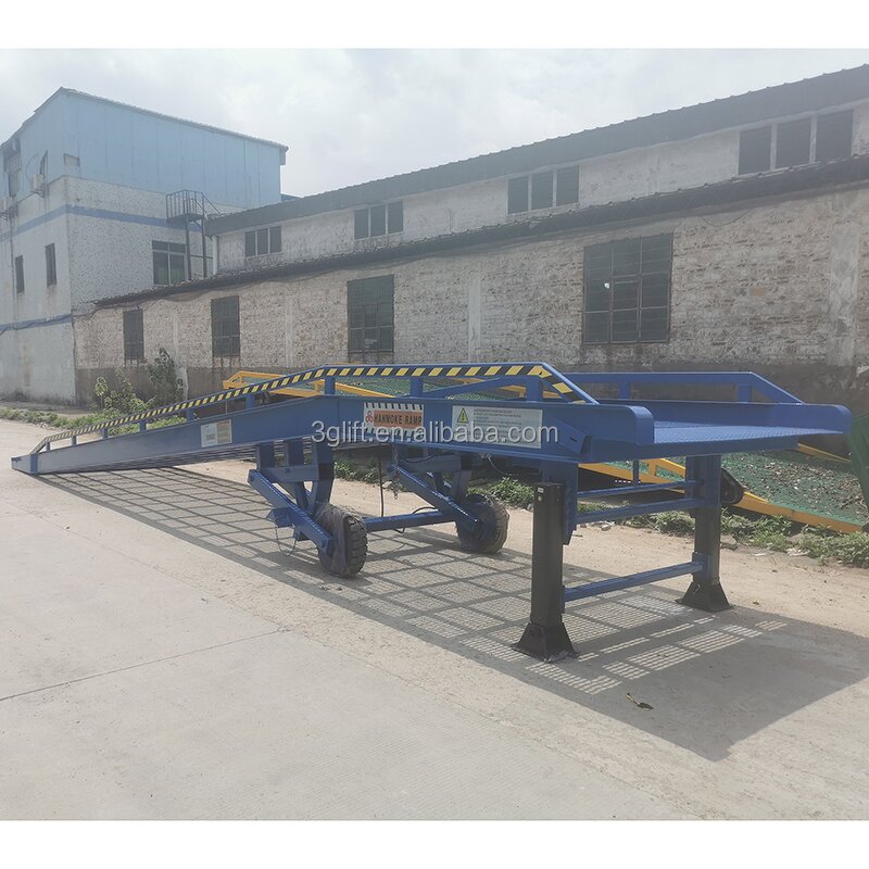 Movable Loading Ramp Equipment - 6-15t Hydraulic for Cargo with Forklift