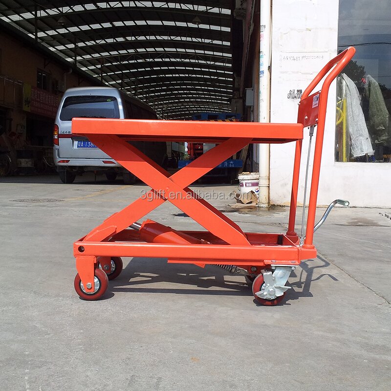 Hydraulic Electric Lift Table - Scissor Stationary Electronic Platform