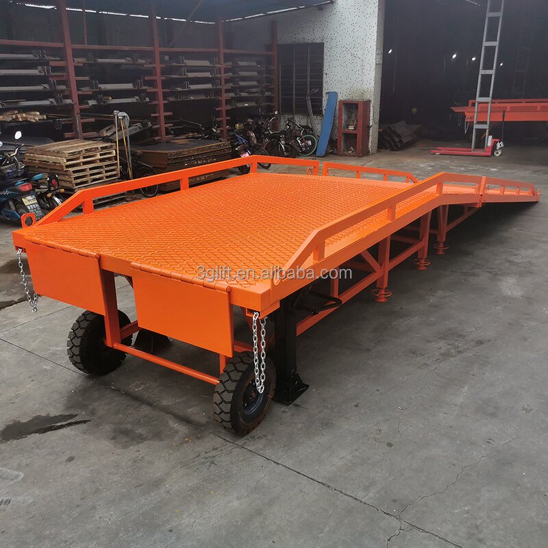 Movable Forklift Ramp - Hydraulic Yard for Factory Dock Container Loading