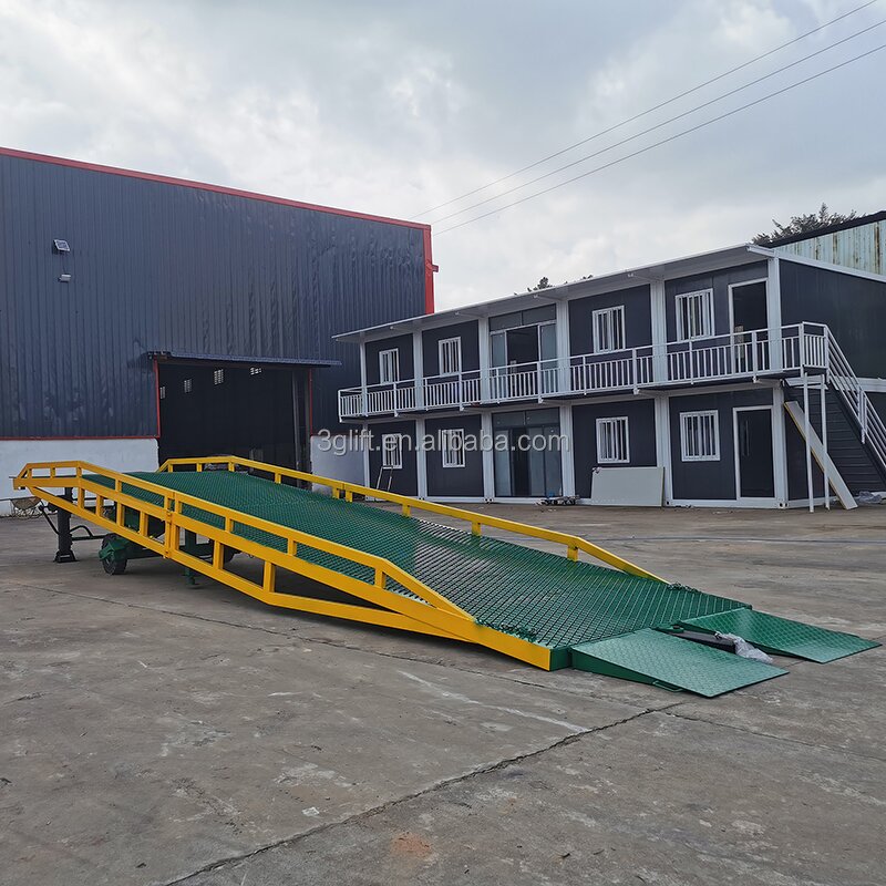 Hydraulic Mobile Dock Ramp - 10-16ton Container Loading Unloading Truck Load