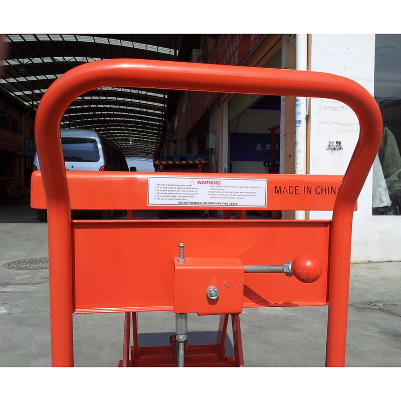 Manual Hydraulic Lift Table - Hand Office Factory Warehouse Carrier Movable Flat