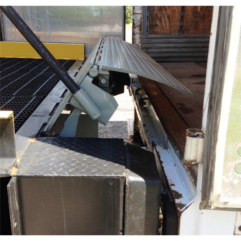 Edge of Dock Leveler - 6-15Ton Capacity Manual Hydraulic Type for Small Edge