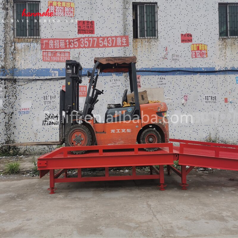 Manual Lift Yard Ramp - Competitive Price for Container with CE Certificate