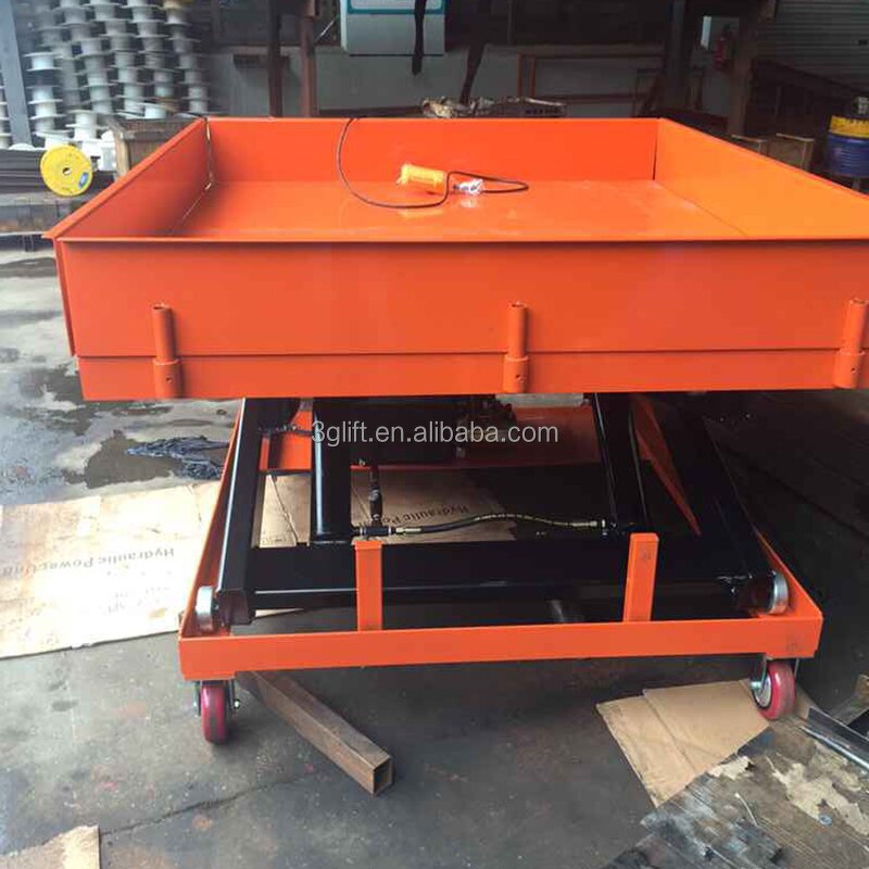 Fixed Hydraulic Scissor Lift Table - 1 to 3 Tons Lifting Platform Dock Price