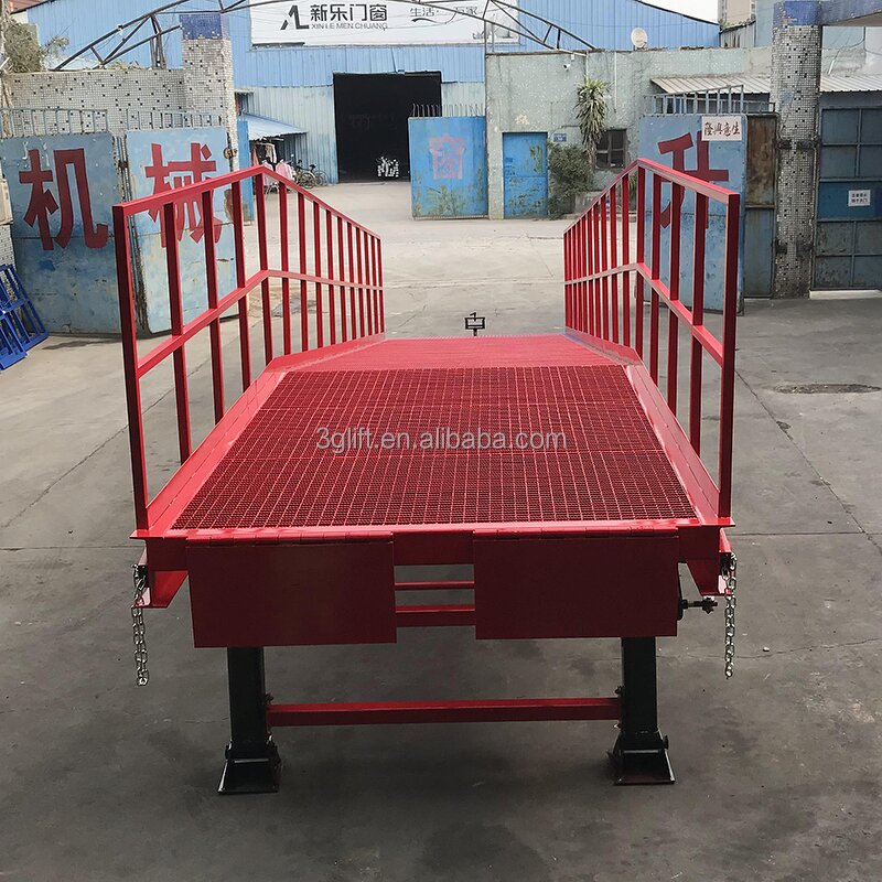 Container Loading Dock Ramp - 6t-12t Mobile Movable Hydraulic Dock Leveler
