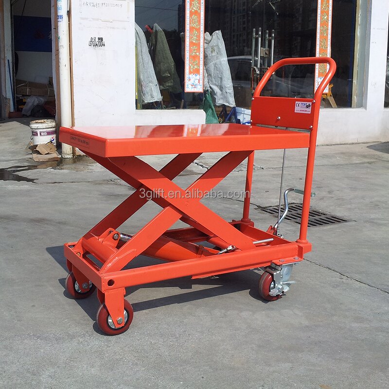 Hydraulic Electric Cargo Lift - Customized Scissor 2 Level Car Parking Elevator