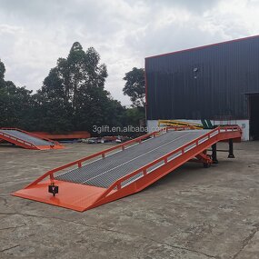 Portable Loading Dock Ramp - Customized Industrial 10tons New Design Mobile
