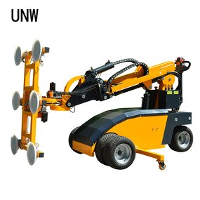 Telescopic Boom Lifter Manufacturer - Mobile 3.5M 5M Hydraulic with Rubber Suction Cups