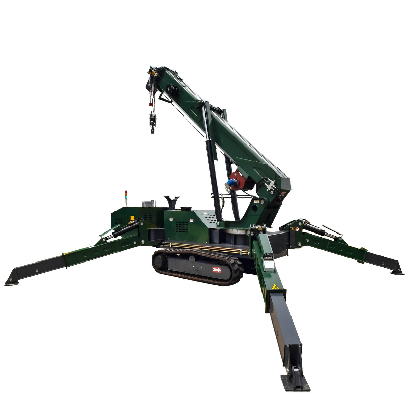 Spider Crane Manufacturer - Customized 3 Ton 5 Ton 8 Ton Multi-Purpose Crawler Remote Control