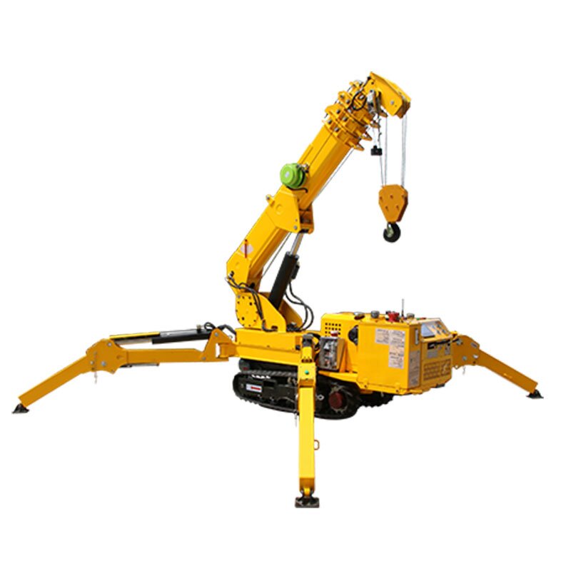 Spider Crane Manufacturer - Hydraulic Outrigger 3 Ton and 12 Ton Telescopic Crawler Boom Lift