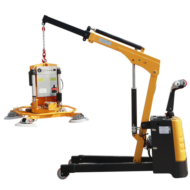 Vacuum Lifter Manufacturer - Electric Tile Lift X Shape Fully Automatic Vertical Side 360 Rotation