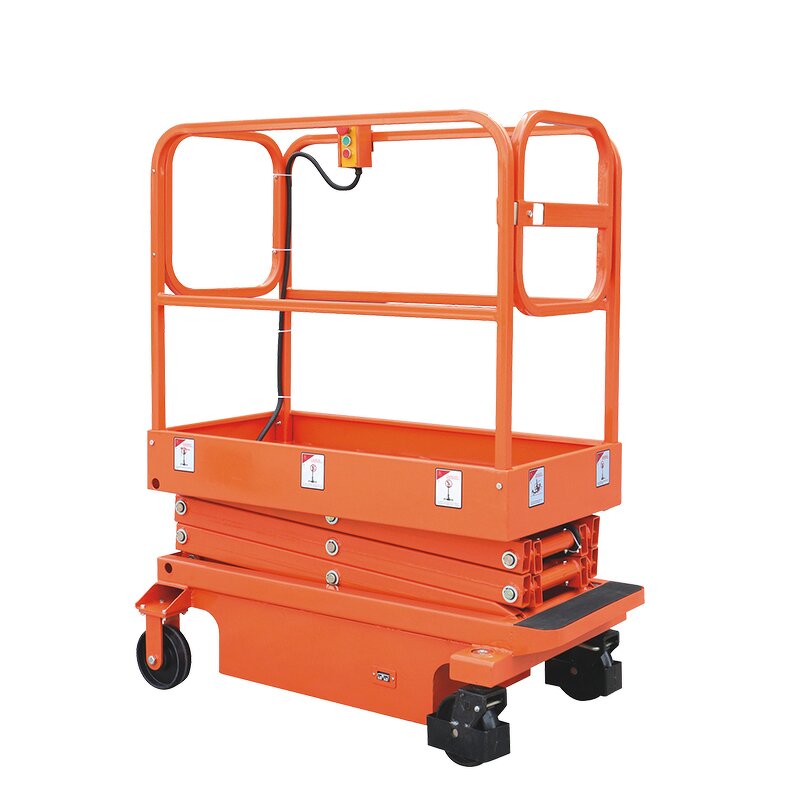 Mini Scissor Lifter Platform Manufacturer - Compact DC Power Electric Personal Push Around