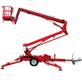 Spider Man Lift Manufacturer - Skylift Trailer Cherry Picker 12m Towable Articulating Boom Lift