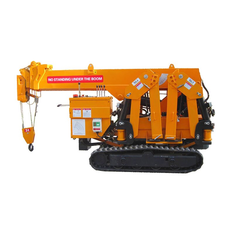 Spider Crane Manufacturer - Customized 3 Ton 5 Ton 8 Ton Remote Control Mini for Construction