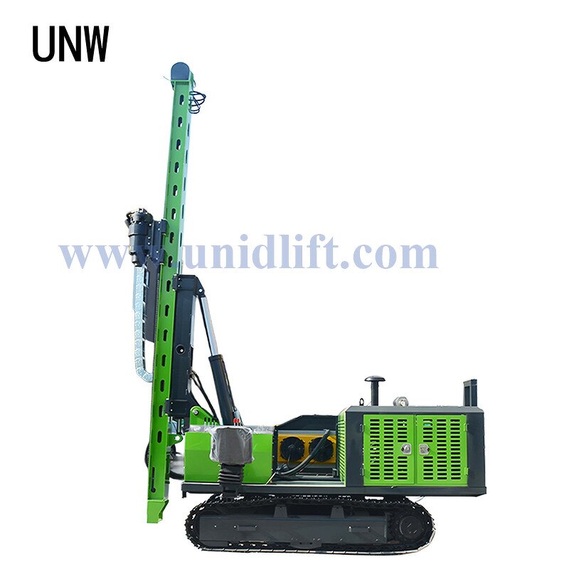 Helical Pile Driver Manufacturer - 6m Construction Machine Hydraulic 360°Rotation Solar