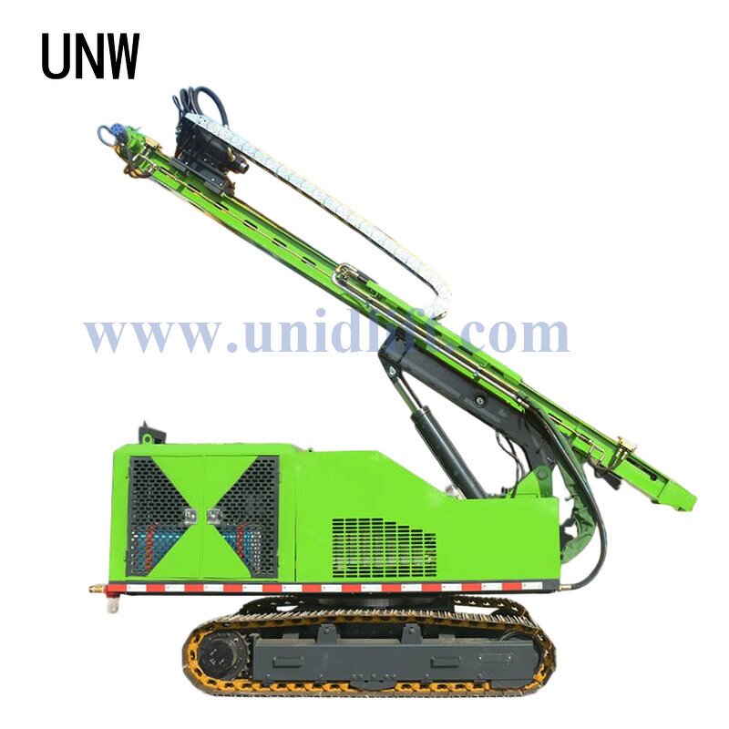Screw Pile Driver Manufacturer - Construction Machine 6m Hydraulic 360°Rotation Solar
