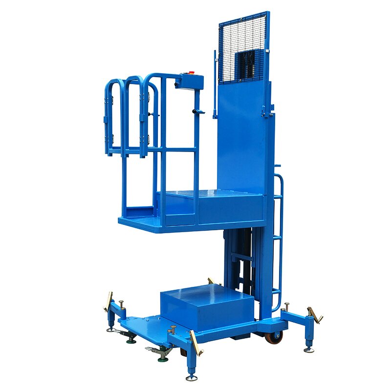 Order Picker Manufacturer - Indoor Use Easy Operated 200kg 4m Small Mini Semi Electric