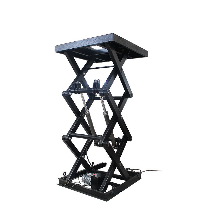 Scissor Lift Table Manufacturer - Electric 8 Ton Load Capacity Fixed Foldable Mini Platform