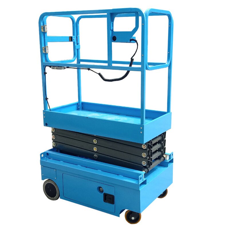 Electric Lifter Platform Manufacturer - Hot Selling 300kg Small Narrow Body for Factory Outside Use