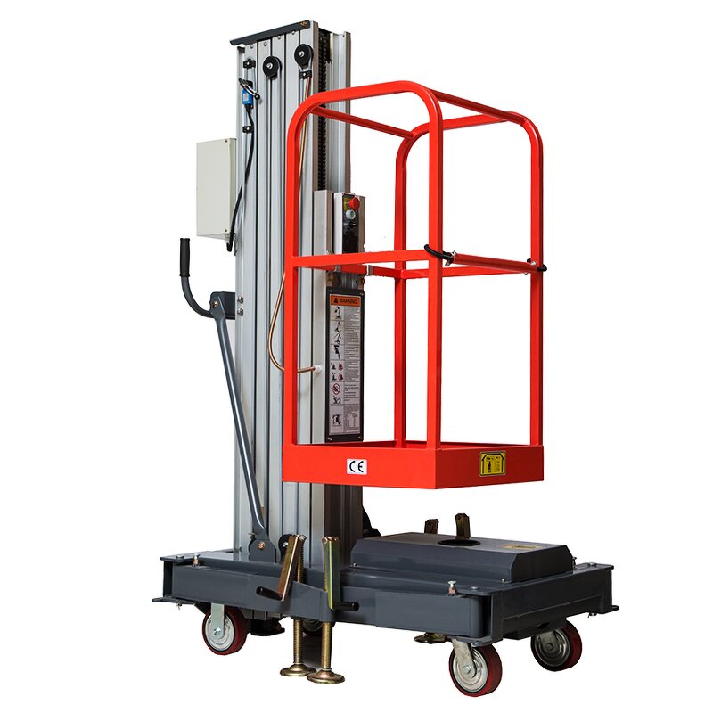 Scaffolding Lifter Manufacturer - UNW Portable Aircon Hydraulic Table Lift Tower Lift