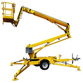 Cherry Picker Manufacturer - Ladder Type Boom Lift with Basket 18m Hydraulic Machine