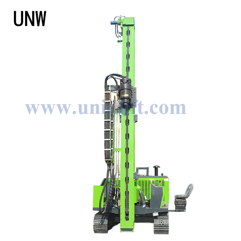 Screw Pile Driver Manufacturer - UNW Machinery Diesel Crawler Tracked