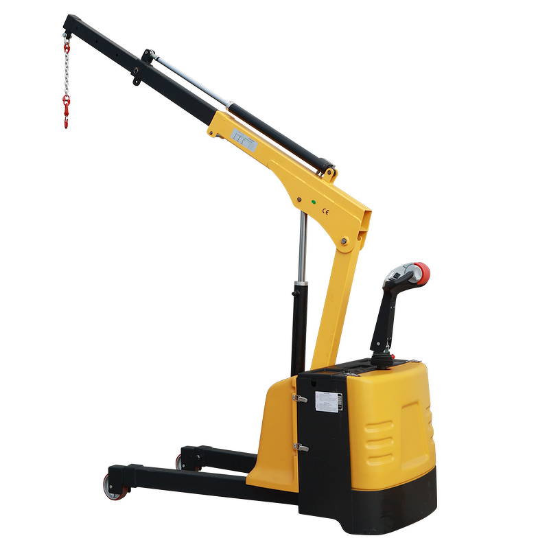 Floor Crane Manufacturer - Best Sell Small Portable 1200kg Hydraulic Mobile