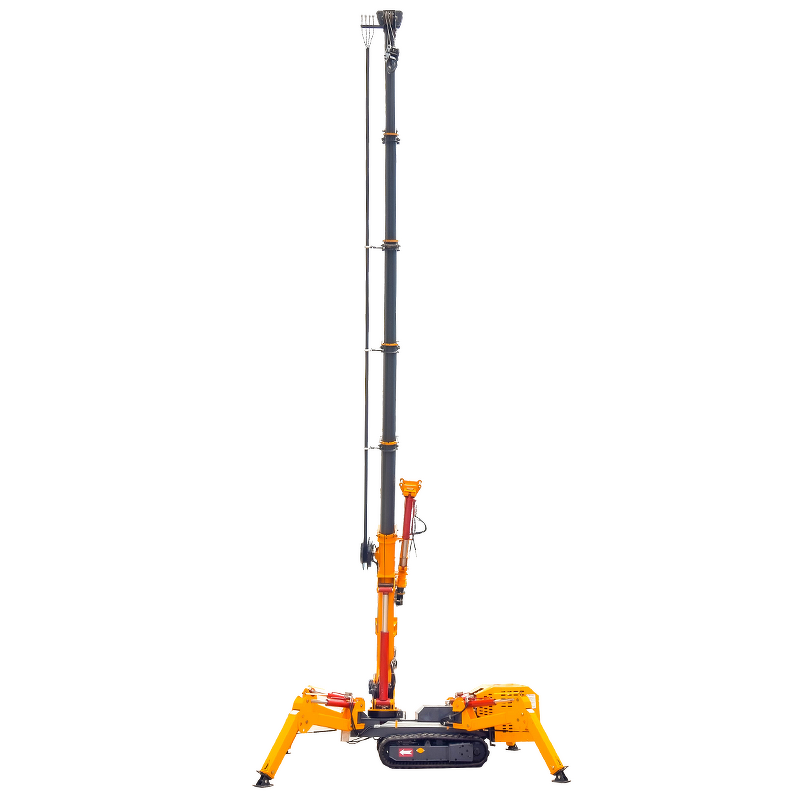 Spider Crane Manufacturer - Movable 5ton 17m Mini Crawler Truck Crane