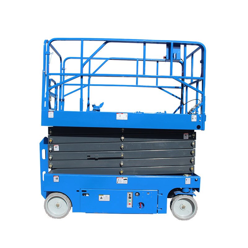 Scissor Lift Manufacturer - Hydraulic with Electric 24V Power Compact Structure Intelligent Battery Charger