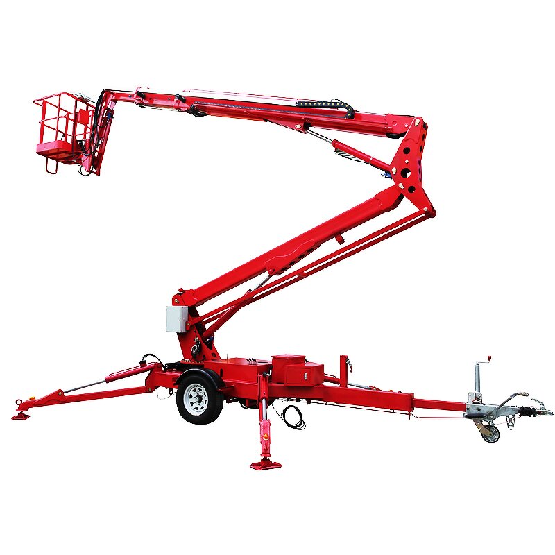 Boom Lift Manufacturer - High End Towable Machine 12m Hydraulic for Sale