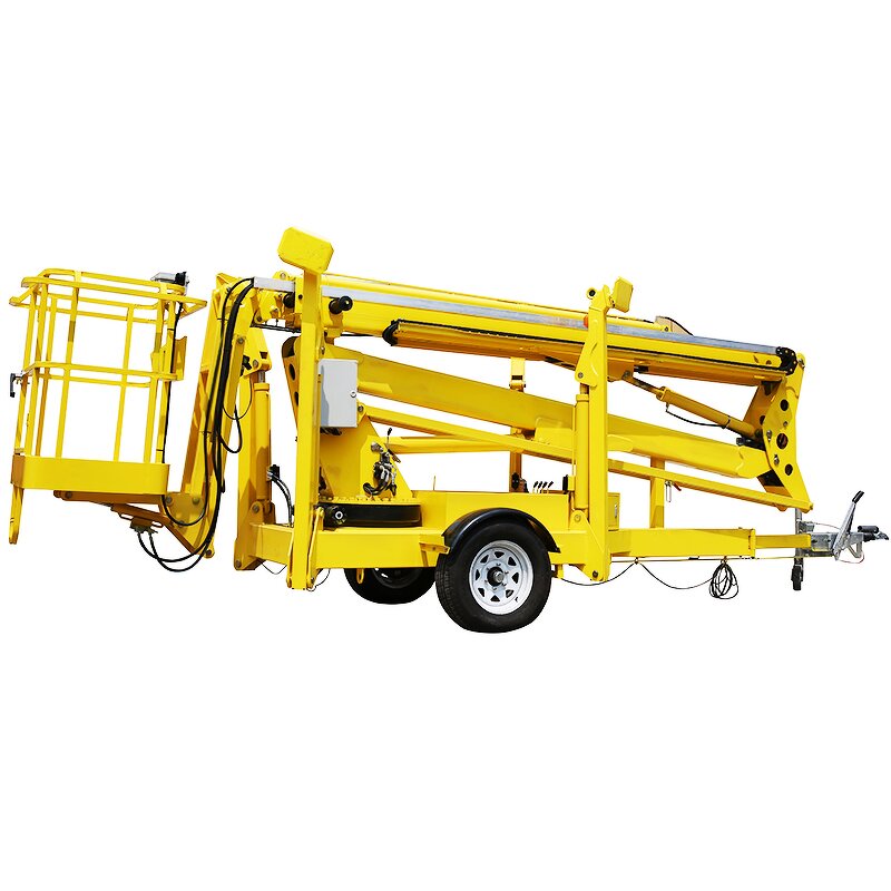 Cherry Picker Manufacturer - Outdoor Electric Sky Spider 16m Boom Lift Trailers with Hydraulic