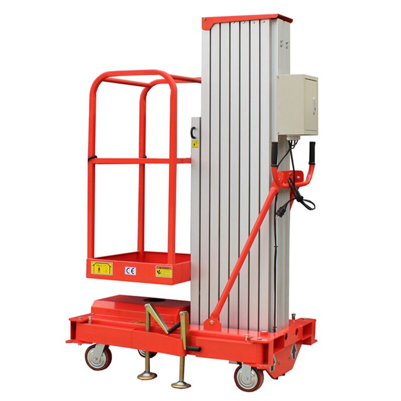Aluminum Lifter Platform Manufacturer - 150kg Indoor Outdoor Use Telescopic 4.7m 8m 10.4m