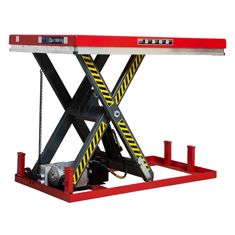 Scissor Lift Table Manufacturer - Electric Anti-Slip 212kg 3m Min Height New Gear Motor